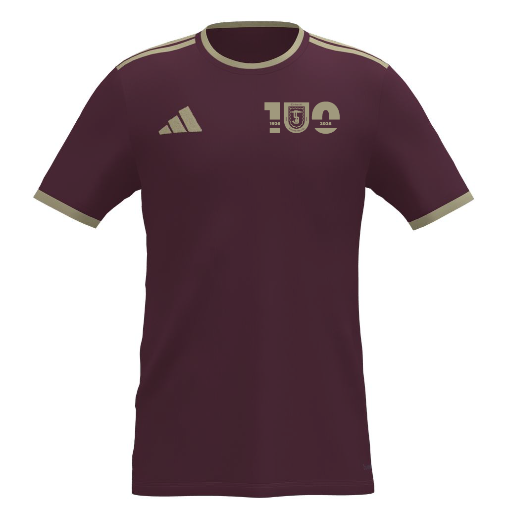 Eintracht Tonnenheide Heimtrikot 2026 — Vorderseite mit 100-Jahres-Logo